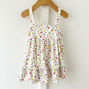KISSY KISSY white fruit dress
